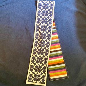 Coach Scarf (worn multiple ways)